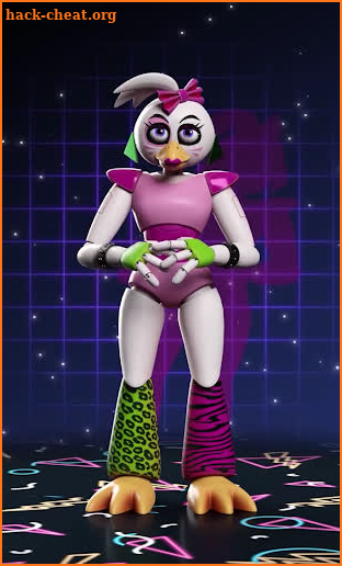 Glamrock Chica Workshop Glitch screenshot