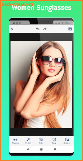 Glasses & Sunglasses Photo Editor screenshot