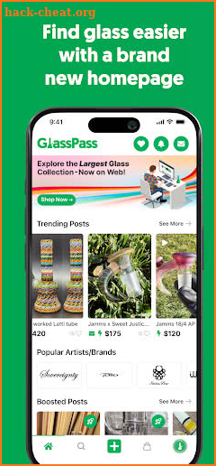 GlassPass | Buy & Sell Glass screenshot