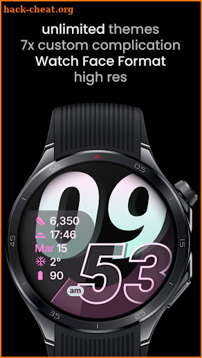 Glide Watch Face screenshot