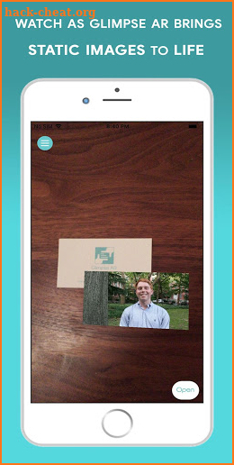 Glimpse AR screenshot