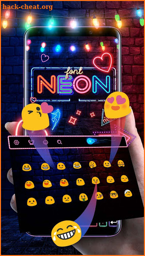 Glint Neon Keyboard screenshot