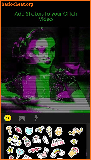 Glitch Camera Effects Photo Video Editor screenshot