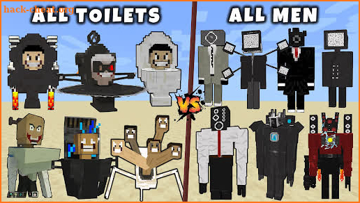 Glitch Toilet Mod in MCPE screenshot