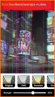 Glitch Video Effect & Trippy Effects Editor screenshot