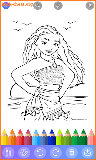 Glitter Coloring Book screenshot