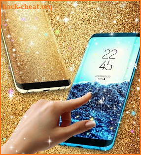 Glitter live wallpaper screenshot