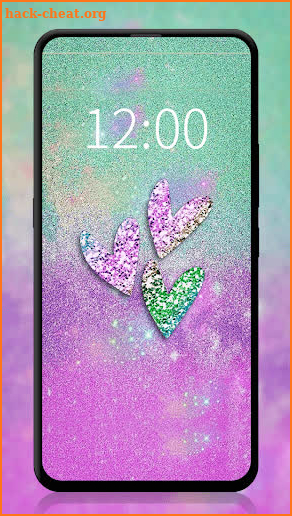 Glitter Live Wallpaper Girls screenshot