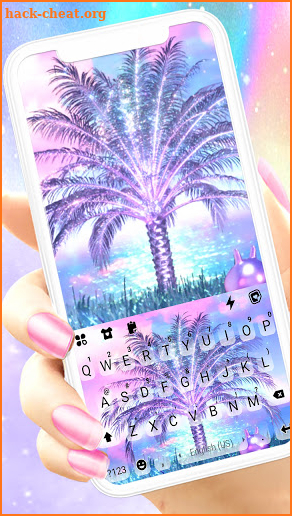 Glitter Tree Live Keyboard Background screenshot