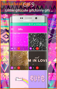 Glitter Wallpapers & GIFs screenshot