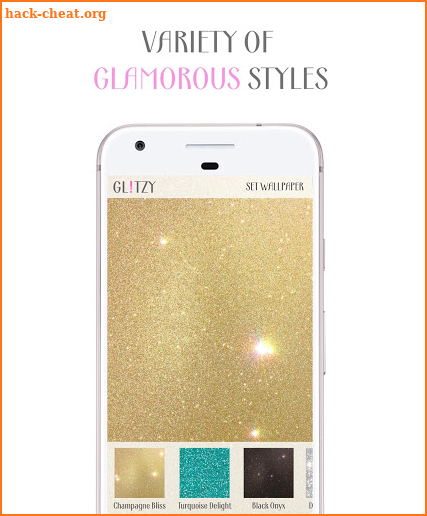 Glitzy - Real Glitter Live Wallpaper screenshot