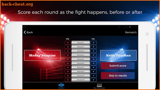 Global Boxing Scorer screenshot