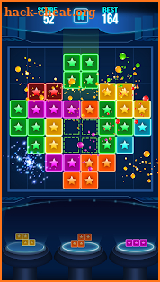 Glow Block Puzzle Game 2018 screenshot