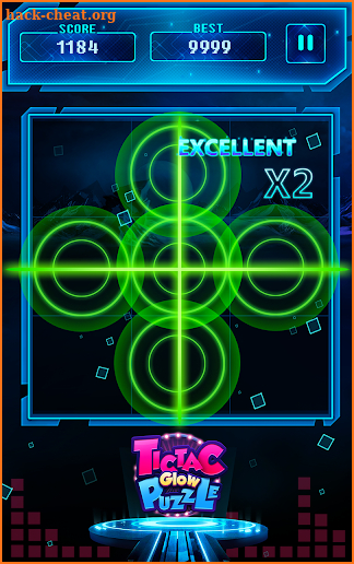 Glow Puzzle Air Tictac - Free color circle games screenshot