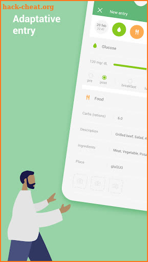 gluQUO: Control your Diabetes screenshot