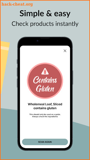 Gluten Free Scanner screenshot