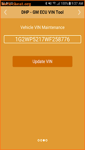 GM ECU VIN Tool screenshot