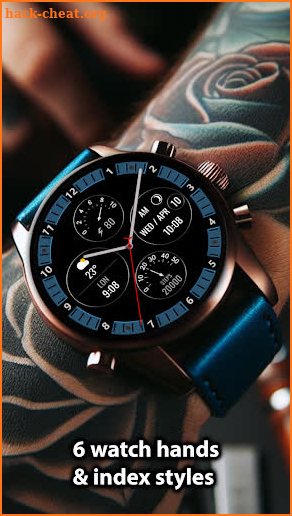 GM2 Analog watch face screenshot