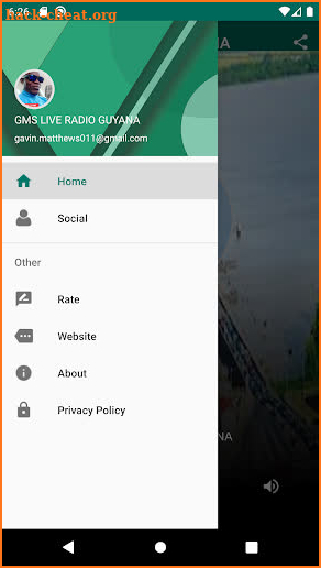 GMS LIVE RADIO GUYANA screenshot