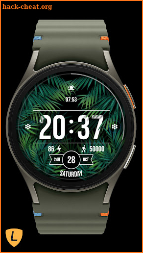 Go Green Watch Face 017 screenshot