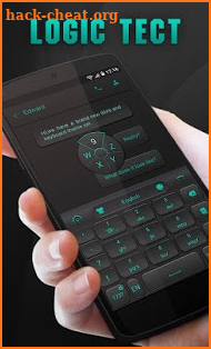 GO Keyboard Theme Logic Tect screenshot
