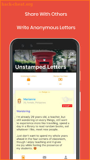 Go Letters : A Pen pal Post Box screenshot