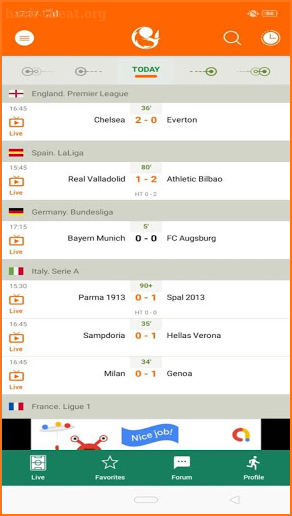 Goalkolik - Live scores screenshot