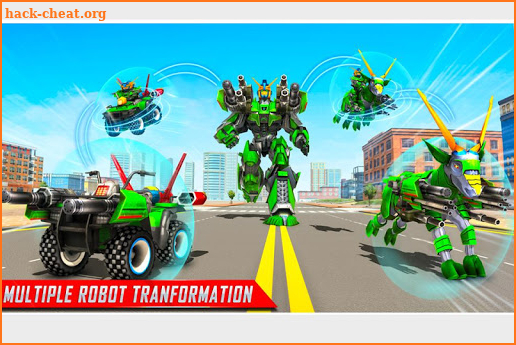 Goat Robot Transforming Games: ATV Bike Robot Game screenshot