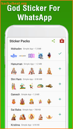 God Sticker - WaSticker Apps screenshot