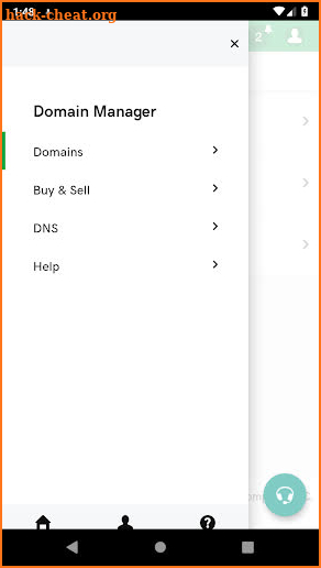 GoDaddy Dashboard screenshot