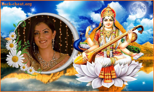 Goddess Saraswati Photo Frames HD screenshot