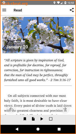 God's Daily Blessings Devotional - Lite screenshot