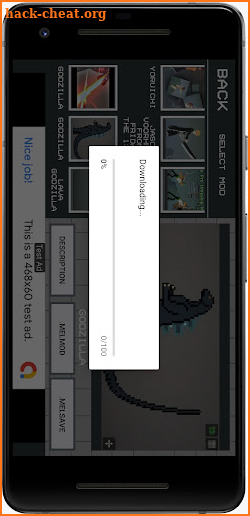 Godzilla Skin Mods for Melon screenshot