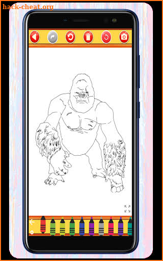 Godzilla Vs Kong Coloring Book screenshot