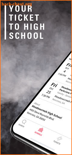 GoFan High School of Tickets screenshot