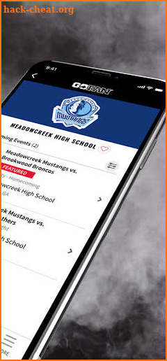 GoFan High School Tickets screenshot