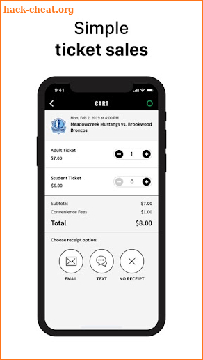 GoFan High School Tickets USA screenshot