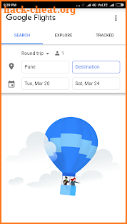 GoFlight -Google Flight screenshot