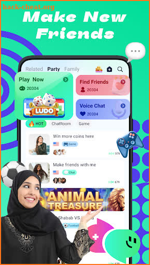 GOGO-Chat room&ludo games screenshot