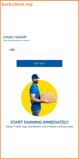 GoKea  - Deliver and Earn screenshot