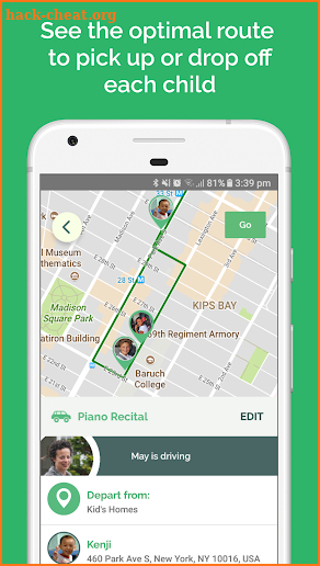 GoKid - Kids Carpool Organizer screenshot
