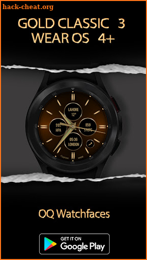 Gold Classic 3 WF Wear OS 4+ screenshot