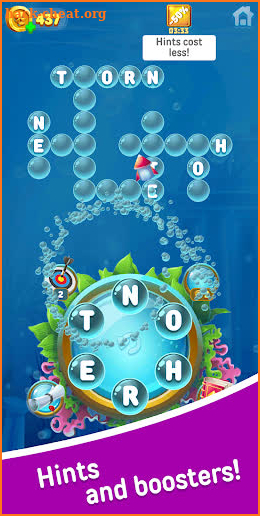 Gold for words: anagram games screenshot