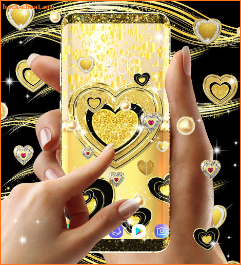 Gold live wallpaper 2021 screenshot