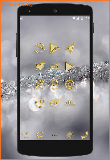 Gold Luxury icon pack best screenshot