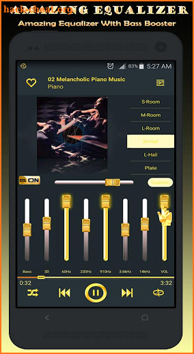 Gold Music Player screenshot