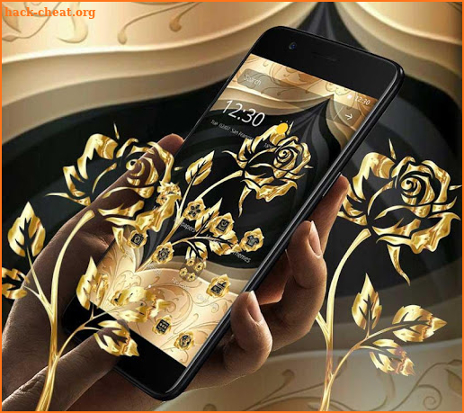 Gold Rose Extravagant Business Theme screenshot