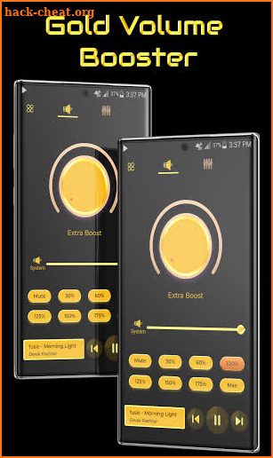 Gold Volume Booster screenshot