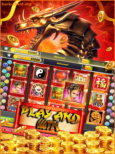 Golden legend slots screenshot