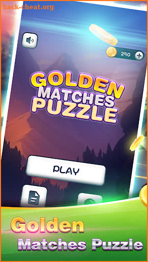 Golden Matches Puzzle screenshot